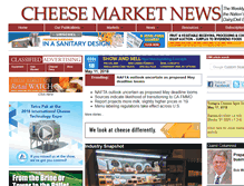Tablet Screenshot of cheesemarketnews.com